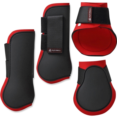 HVPOLO 馬用プロテクター　前後セット　乗馬用品　馬具　馬場馬術 Amazon.co.jp: Klaus 馬用 プロテクター LP9 前後肢4点セット FULL