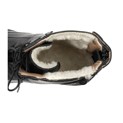 E・L・T ベルフォール ウィンター 編み上げ ショートブーツ